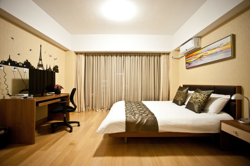 Qingdao Lejiaxuan Boutique Apartment International Convention Center Branch Esterno foto