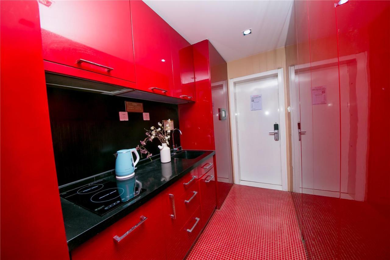 Qingdao Lejiaxuan Boutique Apartment International Convention Center Branch Esterno foto