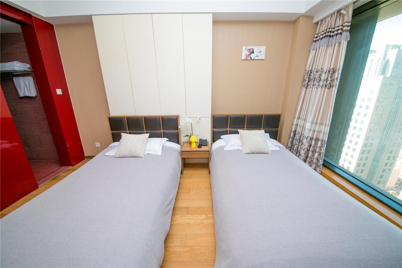 Qingdao Lejiaxuan Boutique Apartment International Convention Center Branch Esterno foto