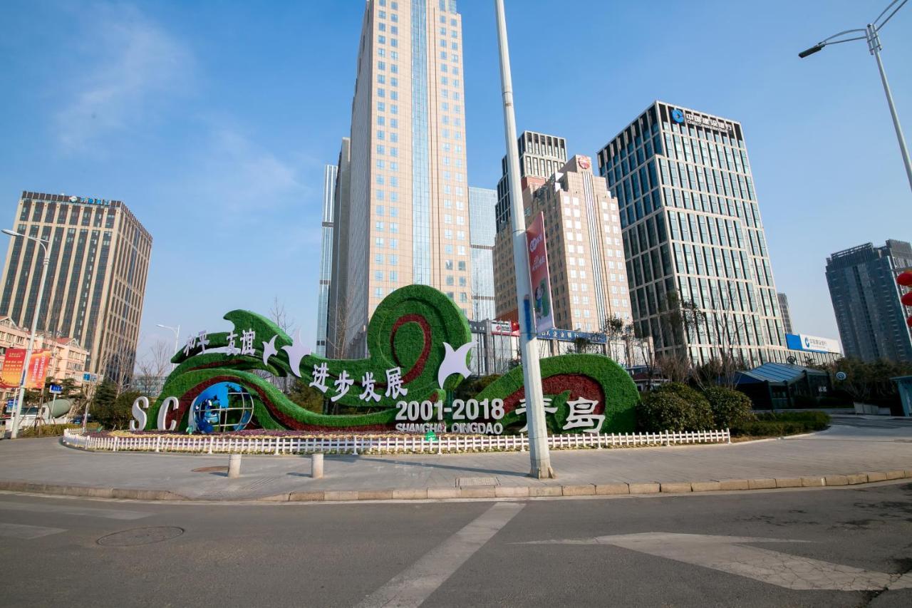 Qingdao Lejiaxuan Boutique Apartment International Convention Center Branch Esterno foto