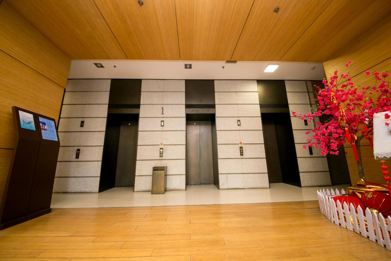 Qingdao Lejiaxuan Boutique Apartment International Convention Center Branch Esterno foto