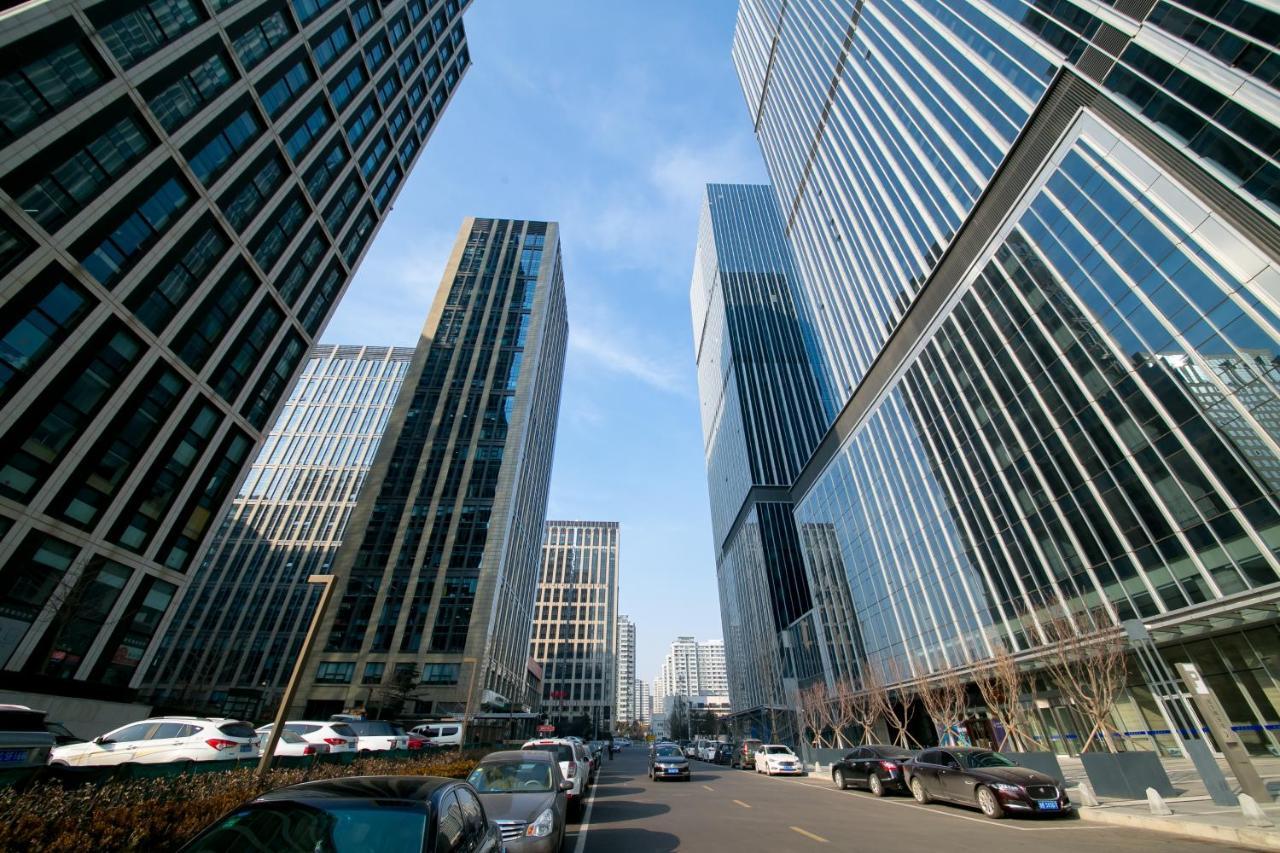 Qingdao Lejiaxuan Boutique Apartment International Convention Center Branch Esterno foto